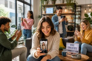 Contenu genere par les utilisateurs connexion et marketing